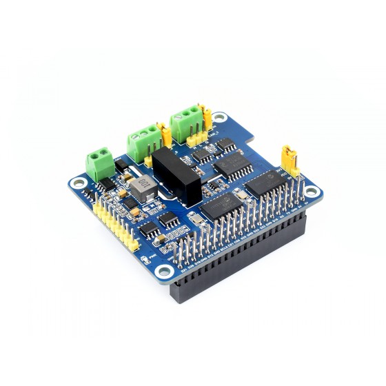2-Channel Isolated CAN Bus Expansion HAT For Raspberry Pi, Dual Chips Solution, Stackable Design For Expanding Multiple CAN Channels, Raspberry Pi HAT