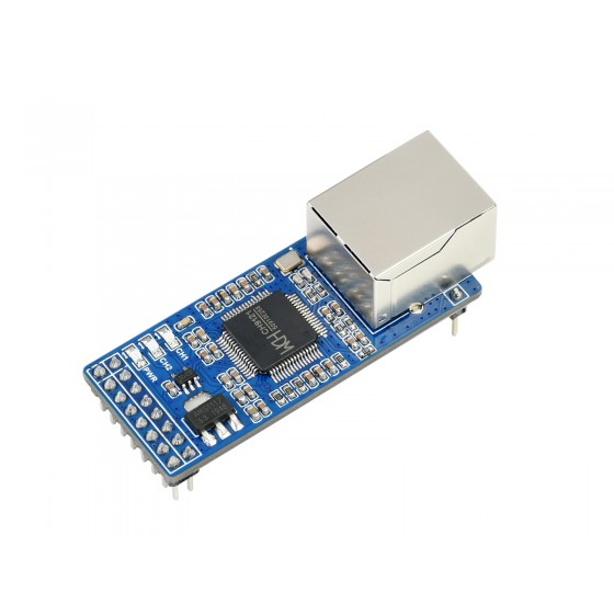 2-CH UART To Ethernet Converter, Serial Port Transparent Transmission Module