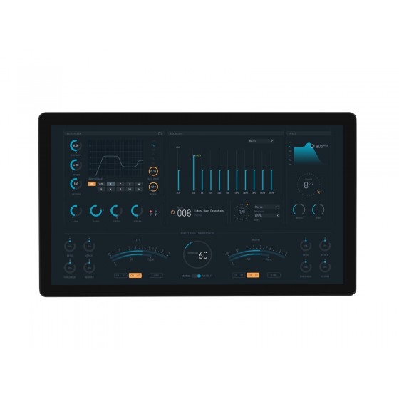 21.5inch Capacitive Touch Monitor, 1920×1080  Full HD, Optical Bonding Toughened Glass Panel, HDMI, 10-Point touch