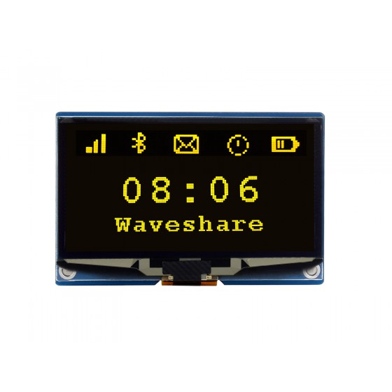 2.42inch OLED Display Module, 128×64 Resolution, SPI / I2C Communication