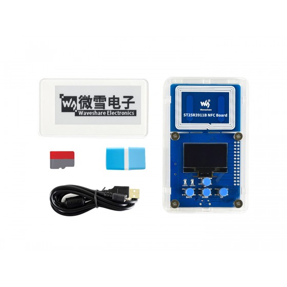 2.9inch NFC-Powered e-Paper Evaluation Kit, Wireless Powering & Data Transfer