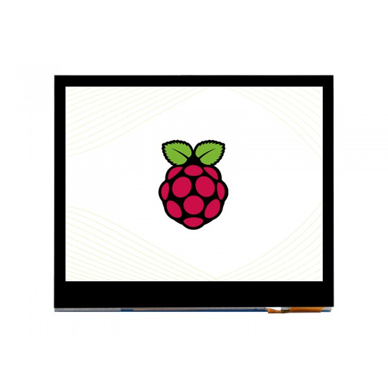 3.5inch Capacitive Touch Screen LCD For Raspberry Pi, 640×480, DPI, IPS, Toughened Glass Cover, Low Power