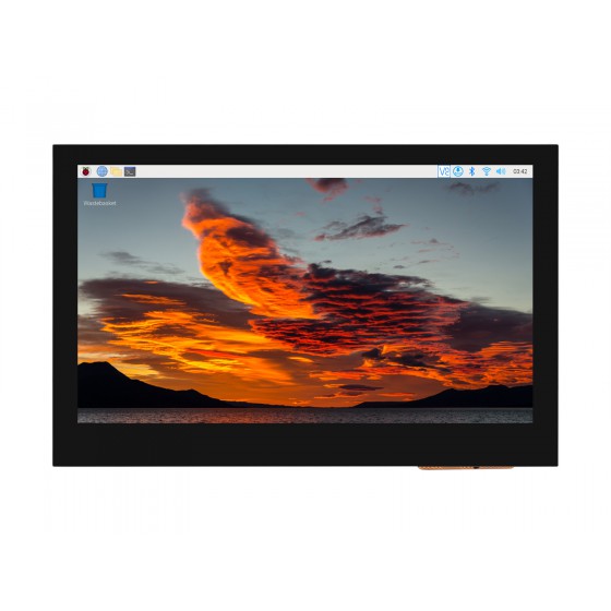 4.3inch DSI Display, 800 × 480, IPS/QLED Panel, Thin and Light Design, Touch Function Optional