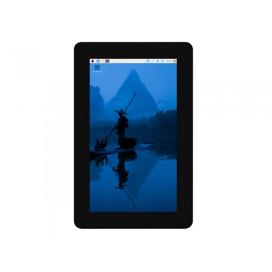 7inch DSI Capacitive Touch Display, 720×1280 Pixels, IPS Panel, Optical Bonding Toughened Glass Panel, 10-Point Touch, Anti-Fingerprint Process