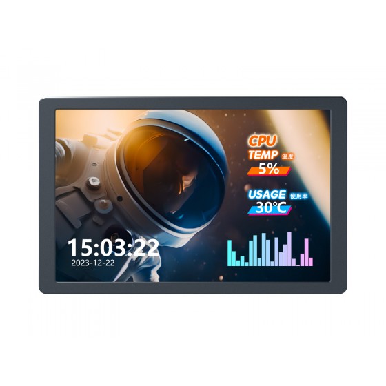 5 / 7 / 8 / 8.8 Inch USB Monitor, AIO LCD Screen, PC Case Secondary Screen / Desktop RGB Ambient Screen, IPS Panel, Type-C Interface, CNC Metal Case