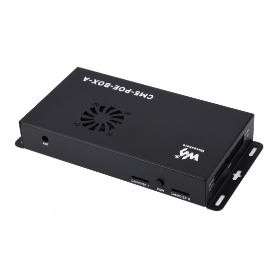 Raspberry Pi Compute Module 5 IO Board With PoE Feature, For All Variants Of CM5