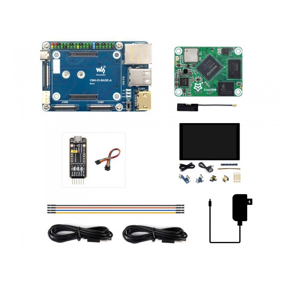 Core3566 Module Kit, Rockchip RK3566 Quad-core Processor, Compatible With Raspberry Pi CM4
