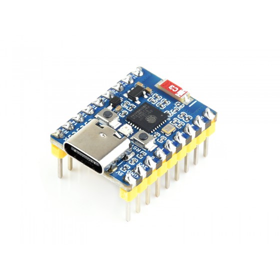 ESP32-C6 Mini Development Board, Based on ESP32-C6FH4, Dual Processors, 160MHz Running Frequency, 2.4GHz WiFi 6 & Bluetooth 5, ESP32 Development Board