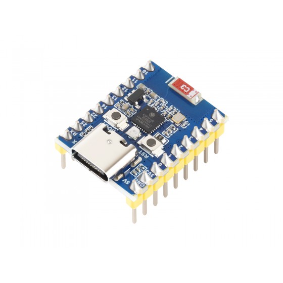 ESP32-H2 Mini Development Board, Onboard ESP32-H2FH4S With 96MHz Processor, Built-in 4MB Flash, Supports BLE / Zigbee / Thread Wireless Communication