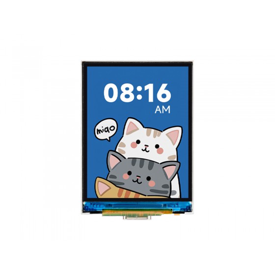 ESP32-S3 2inch Display Development Board, 240×320 Pixels, 32-bit LX7 Dual-core Processor, Supports WiFi & Bluetooth, Onboard Camera Interface, ESP32 With Display