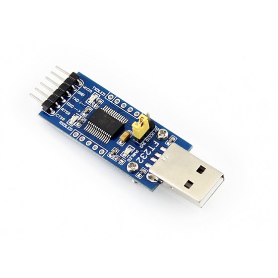 FT232 USB UART Board (Type A), USB To TTL (UART) Communication Module