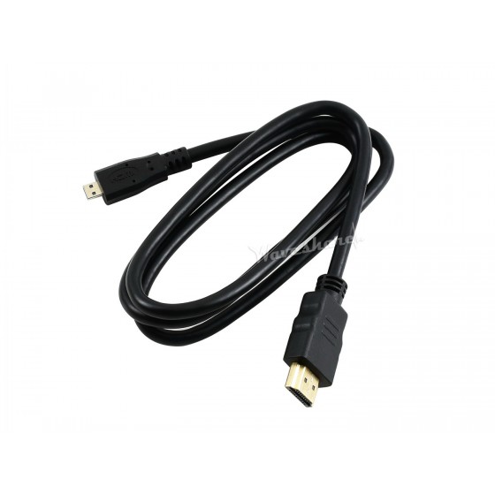 HDMI to Micro HDMI Cable, Suit for Raspberry Pi 4B