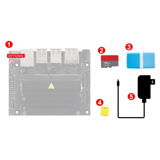 Jetson Nano Development Pack (Type A), with TF Card