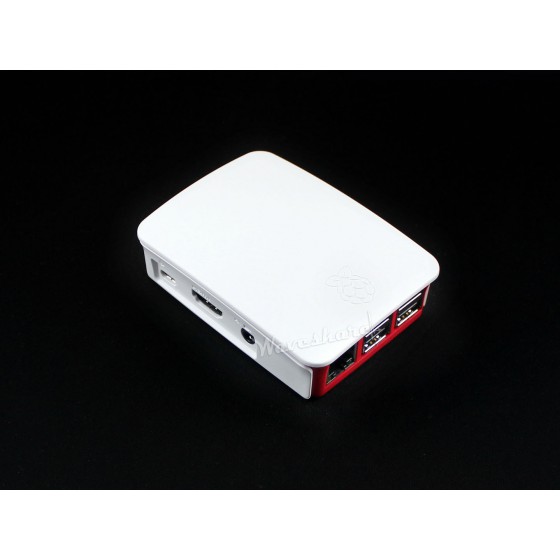 Official Raspberry Pi case, red/white