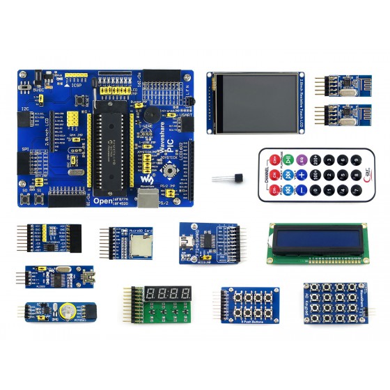 Open16F877A Package B, PIC Development Board