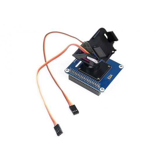 2-DOF Pan-Tilt HAT for Raspberry Pi