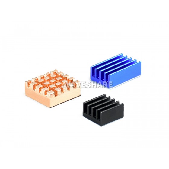 Colorful Heat Sink Set for Raspberry Pi 4B/3B+