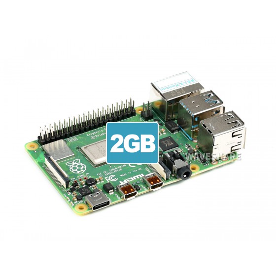 Raspberry Pi 4 Model B 2GB RAM, Completely Upgraded