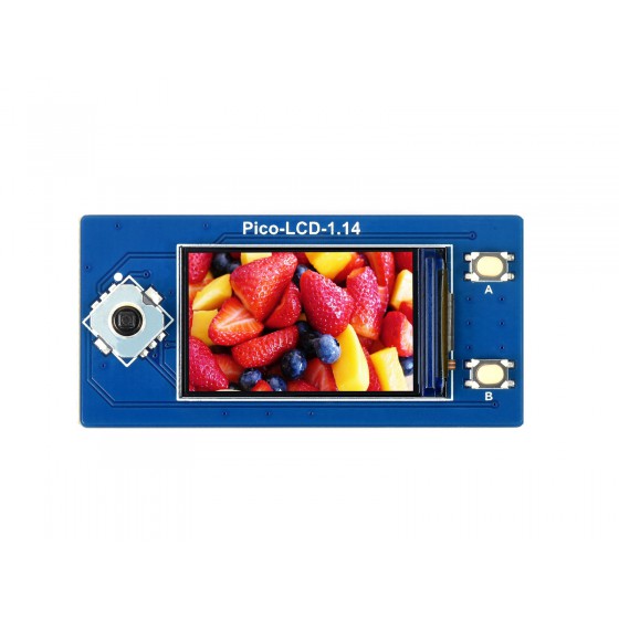 1.14inch LCD Display Module for Raspberry Pi Pico, 65K Colors, 240×135, SPI