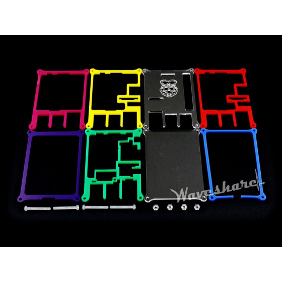 Rainbow Case (Type B) for Raspberry Pi