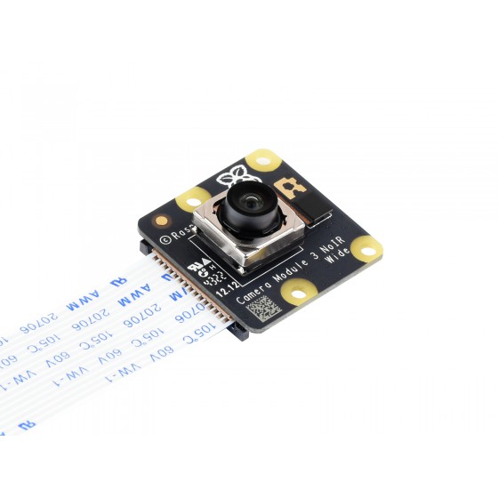 Raspberry Pi Camera Module 3, 12MP high resolution, Auto-Focus, IMX708, Options for FOV and Night Vision function