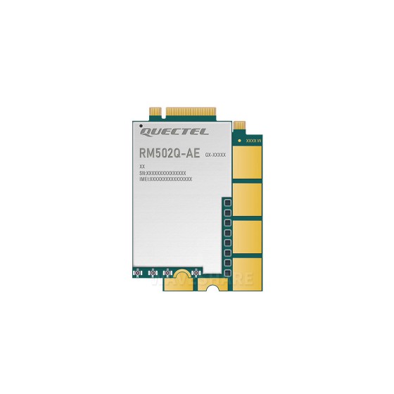 Quectel RM50x Series 5G Sub-6 GHz Module, M.2 Form Factor