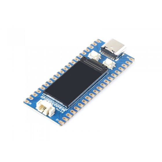 RP2040-LCD-0.96, a Pico-like MCU Board Based on Raspberry Pi MCU RP2040, with LCD