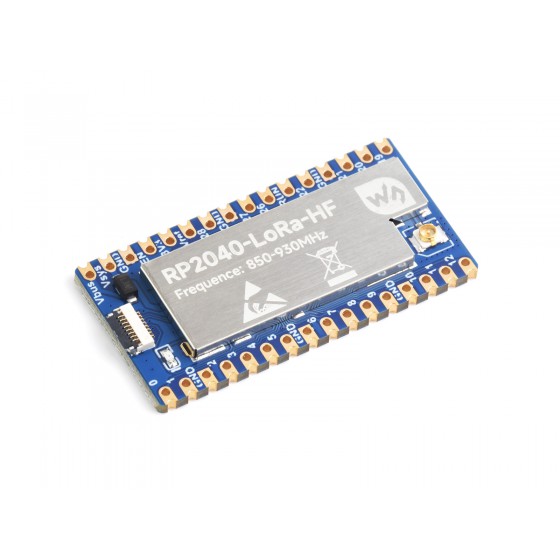 RP2040-LoRa Development Board, Integrates SX1262 RF Chip, Long-Range Communication, Options For Frequency Band