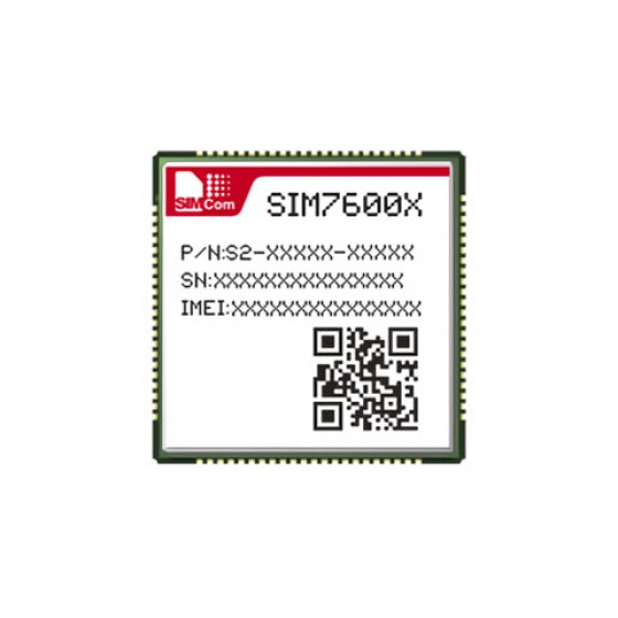 SIM7600X SIMCom Original 4G LTE Cat-1 Module, With GNSS Support, Powerful Expansibility