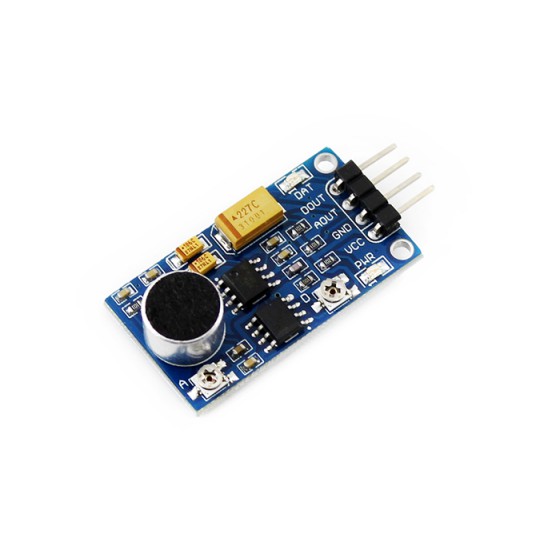 LM386 Sound Sensor, Sound Detector, Compatible with Arduino