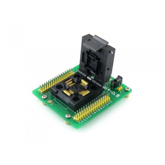 STM8-QFP64-0.5, Programmer Adapter