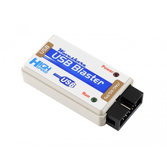 Waveshare USB Blaster Download Cable, compatible with ALTERA USB Blaster FPGA/CPLD programmer, high-speed FT245+CPLD solution