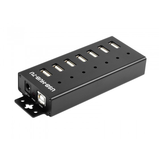 Industrial Grade USB HUB, Extending 7x USB 2.0 Ports