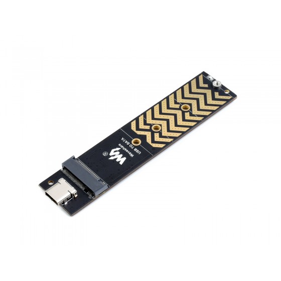 USB-C Adapter For NGFF SSD, USB3.2 Gen2 Type-C