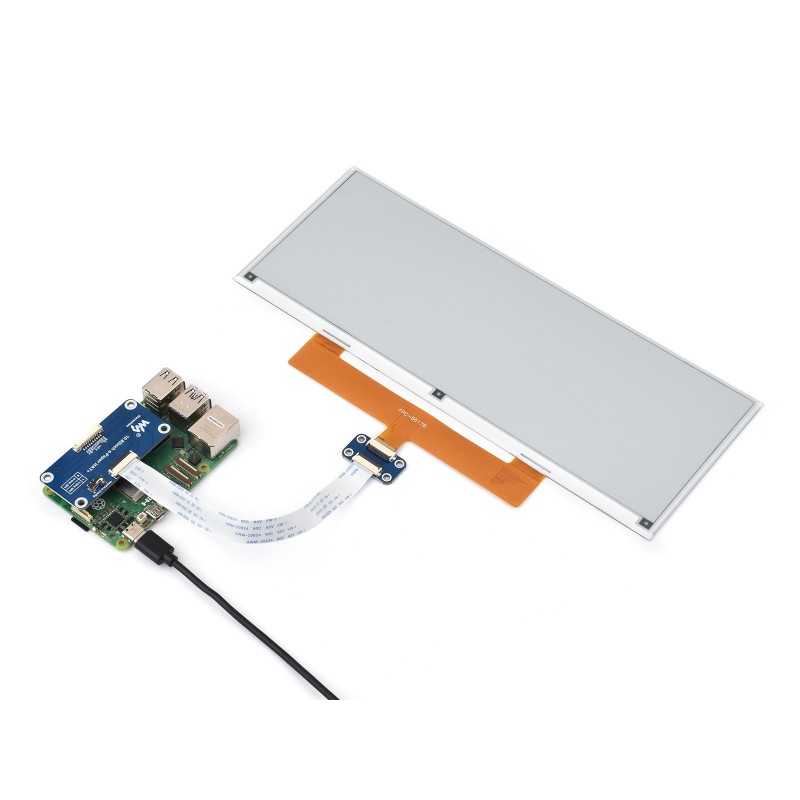 Écran E-Paper 7,5 Pouces – 800x480 – Pour Raspberry Pi, Arduino, ESP32 – Rafraîchissement Partiel
