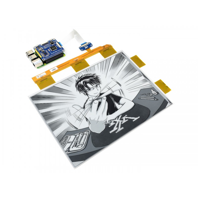 13.3inch E-Paper E-Ink Display HAT For 