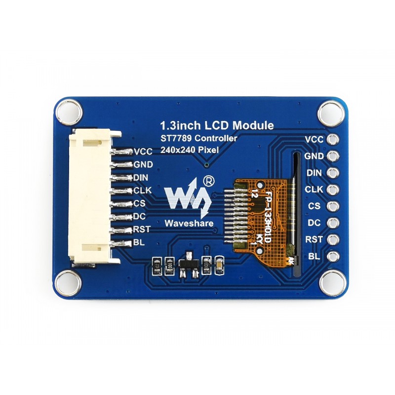 1.3inch LCD display Module, IPS screen, 240x240 HD resolution, SPI ...