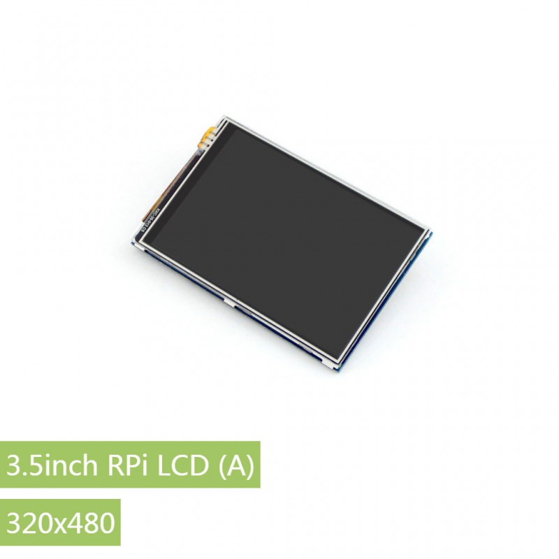 Écran Tactile LCD TFT 3,5 Pouces - HDMI - Raspberry - Euro Makers