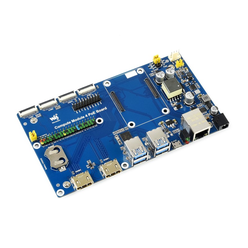 Raspberry Pi Compute Module 4 Development Kit, With Raspberry Pi Compute Module 4 Development Kit, With
