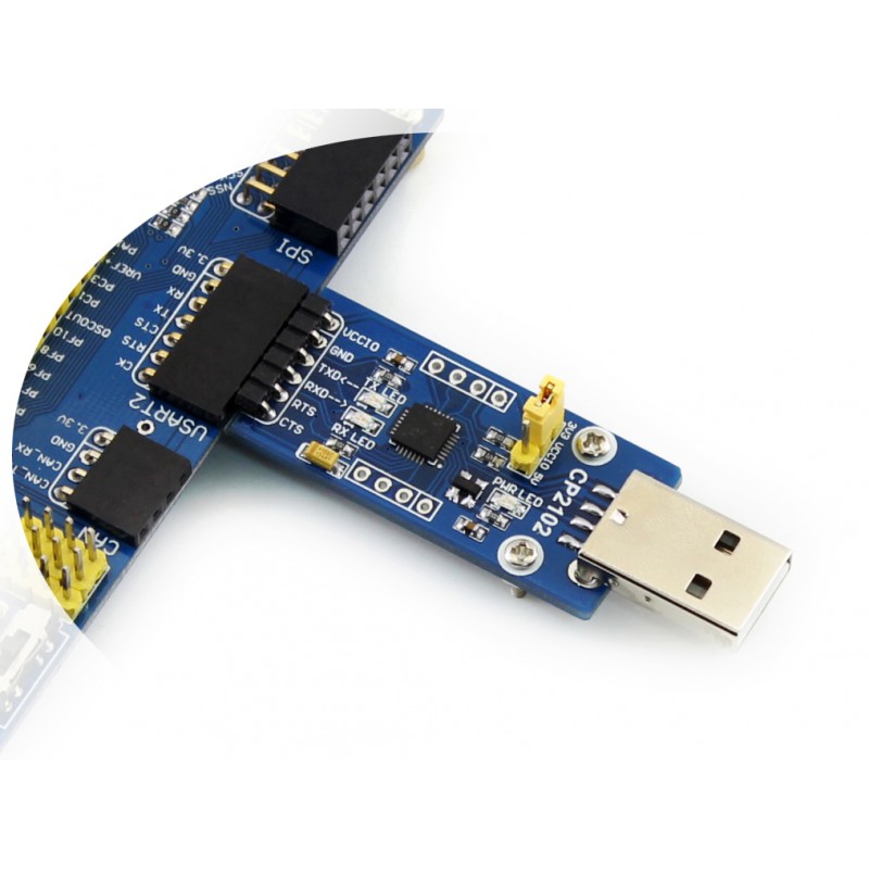 patois udgør data CP2102 USB UART Board (type A) CP2102 USB to UART Module, USB type A  connector