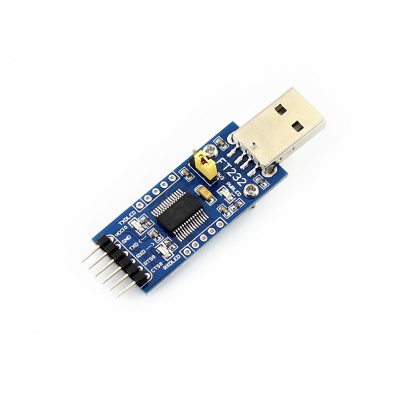 Type A Waveshare FTDI FT232 USB UART Board USB TO UART solution