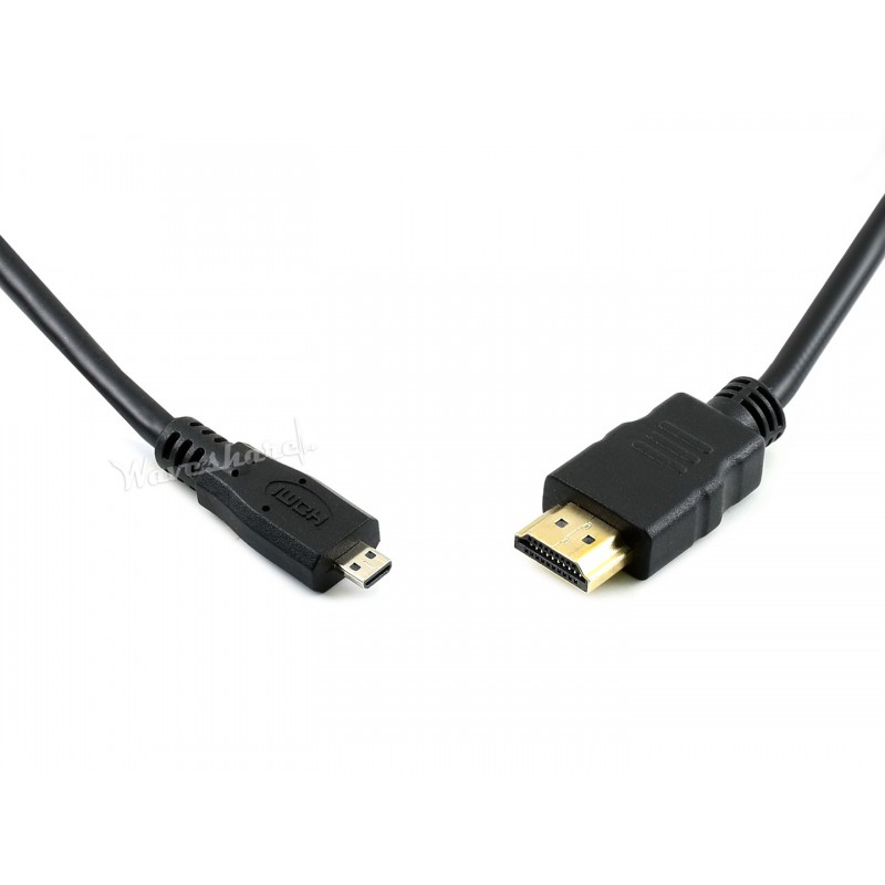 zebra Huh Peregrination HDMI to Micro HDMI Cable, High Definition Video Transmission, Suit for  Raspberry Pi 4B