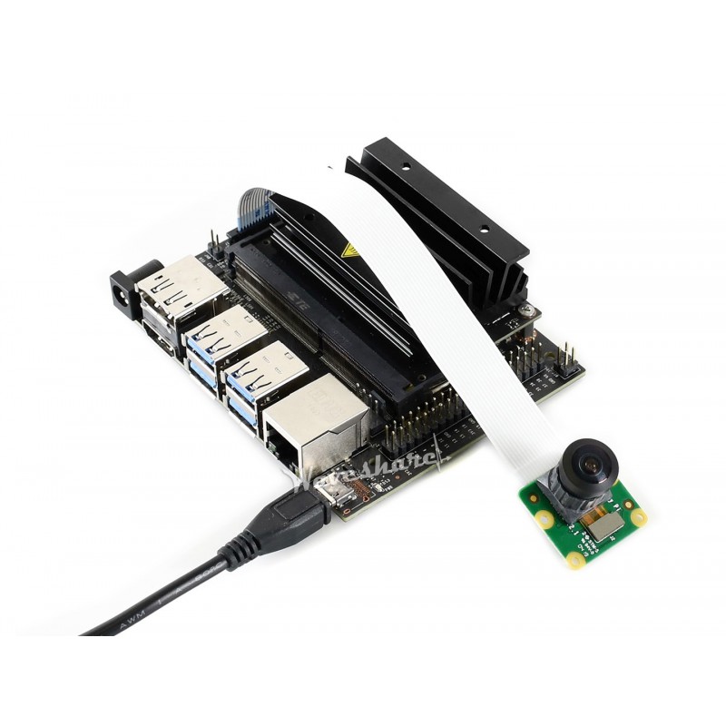 thumbnail image 2 of Waveshare IMX219 Camera Module – 8MP, 160° Wide Angle, For Raspberry Pi 5/4/3/Zero & Jetson Nano 2 of 14