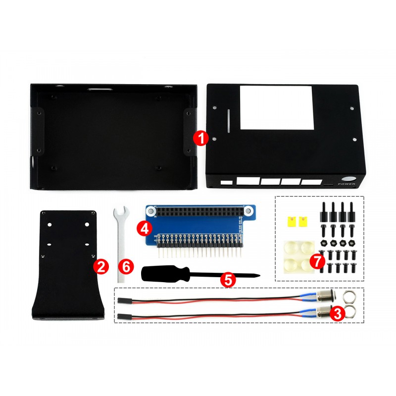 Cooling Fans Type B for The Jetson Nano Developer Kit with Compatible Peripheral Connectors for Cameras Coolwell Waveshare Metal Case Wireless NIC Cooling Fans Type B for The Jetson Nano Developer Kit with Compatible Peripheral Connectors for Cameras Coolwell Waveshare Metal Case Wireless NIC