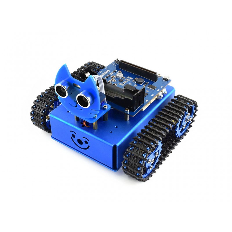 KitiBot Starter Tracked Robot Building Kit Based on BBC (optional)