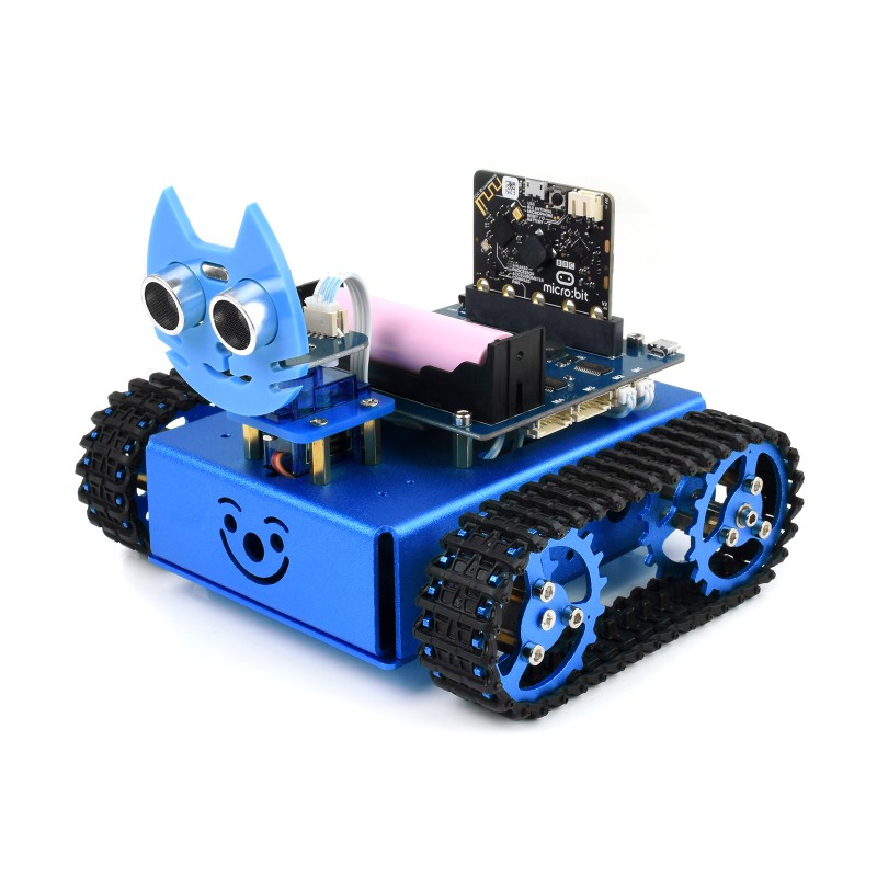 KitiBot Starter Tracked Robot Building Kit Based on BBC micro:bit (optional)