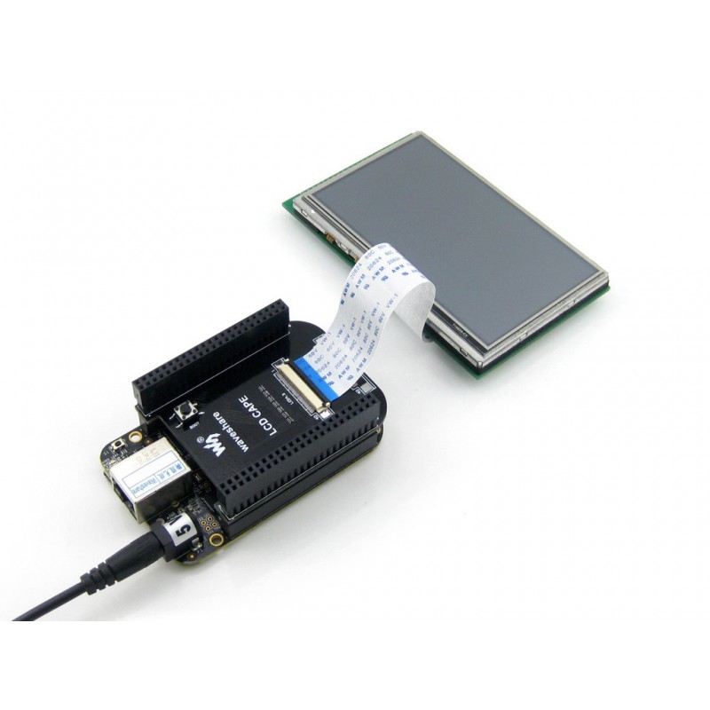 BeagleBone Black Pack C 1GHz ARM Cortex-A8 512MB DDR3 4GB 8bit eMMC 4.3inch LCD 