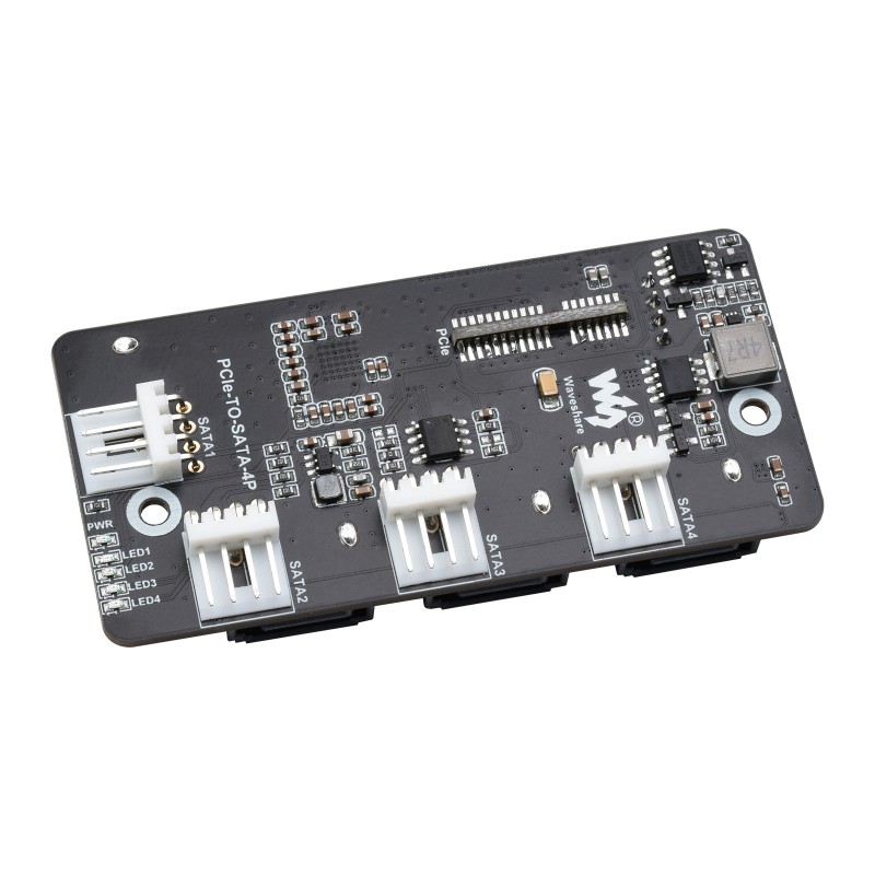 PCIe TO 4 Ch SATA 3.0 Expander 6Gpbs High speed SATA Interface