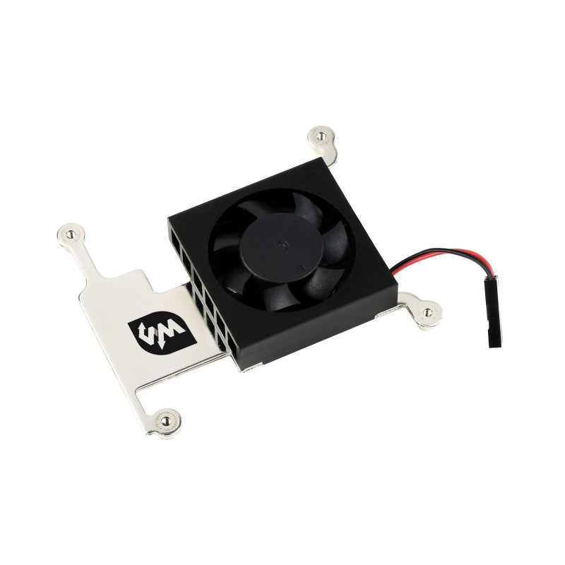 importere kontrol lugt Low-Profile CPU Cooling Fan for Raspberry Pi 4B/3B+/3B, with Aluminum Alloy  Bracket