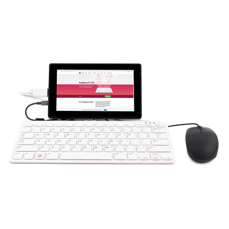 Raspberry Pi 400 Keyboard Computer With Third-Party Accessories, And 7inch  HDMI Touch Display | PI400-KIT-ORD-7INCH